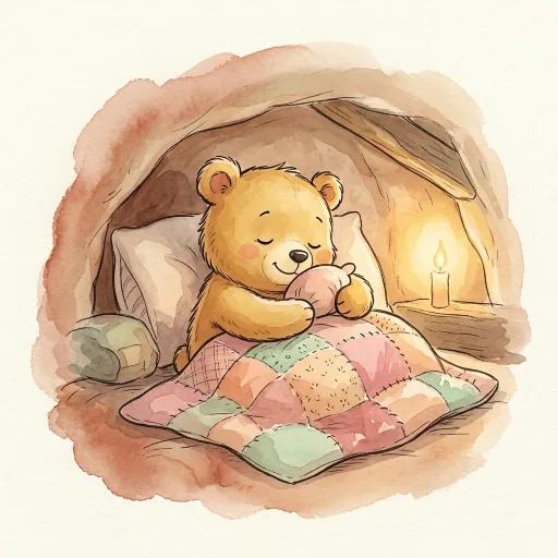 Bear on a hard day