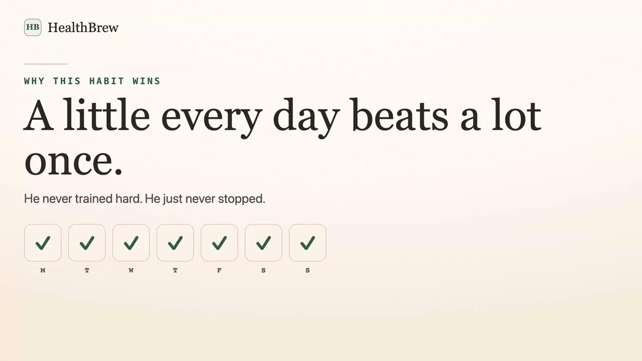HealthBrew HEROES — The 85-Year Study