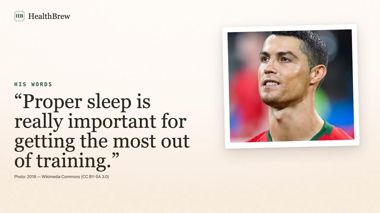 HealthBrew HEROES — Cristiano Ronaldo