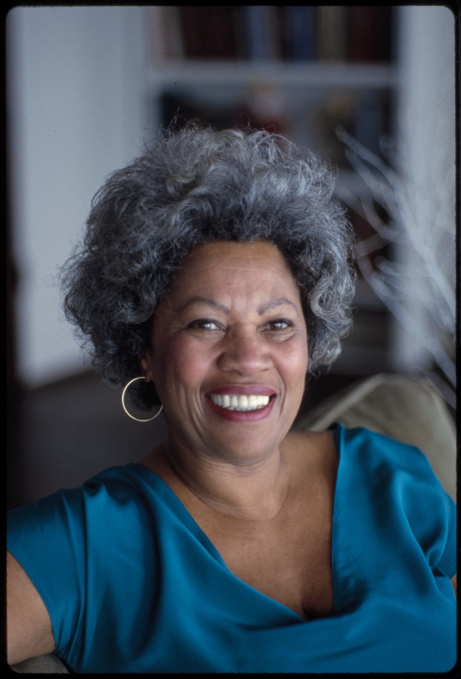 Toni Morrison at her home in upstate New York
