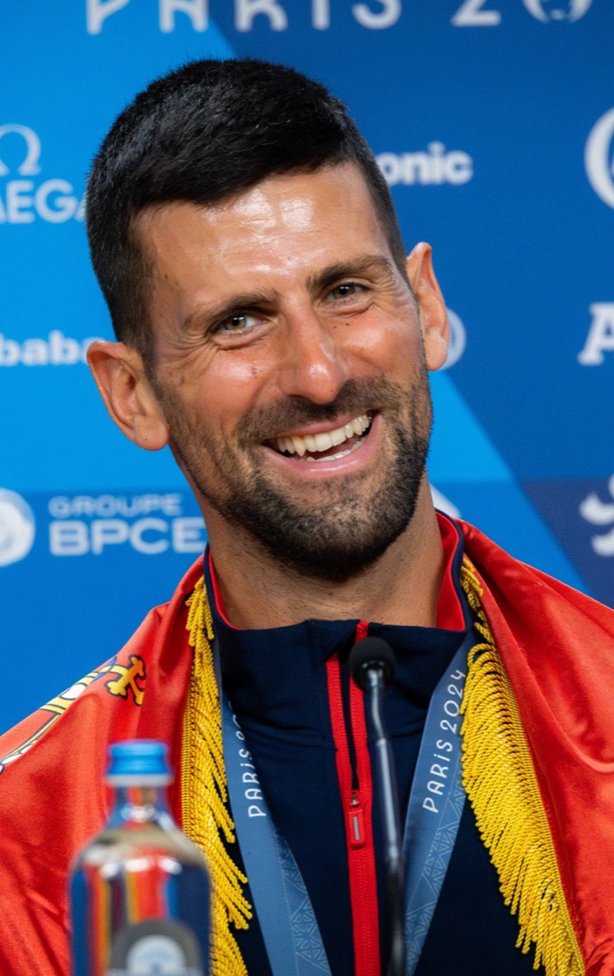 Novak Djokovic at the Paris 2024 Olympics